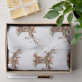 素朴クリスマストナディアアントラーオーナメント 薄葉紙 (ギフト)