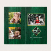 素朴クリスマス🎄パルカポッセバーンウッドカード (外部フラット)