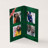 素朴クリスマス🎄パルカポッセバーンウッドカード (内部)