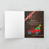 素朴クリスマス🎄パルカポッセバーンウッドカード カード (内部)