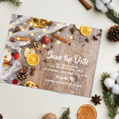 素朴クリスマスフェスティバルホリデーパーティー 案内ポストカード