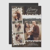 素朴クリスマスライト4フォトコラージホリデー (正面/裏面)