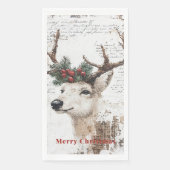 素朴クリスマス冬のトナカイ (正面)