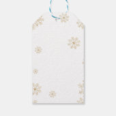 素朴クリスマス感謝先生ギフトラベル ギフトタグ (裏面)