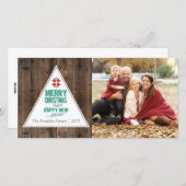 素朴クリスマス シーズンカード (正面/裏面)