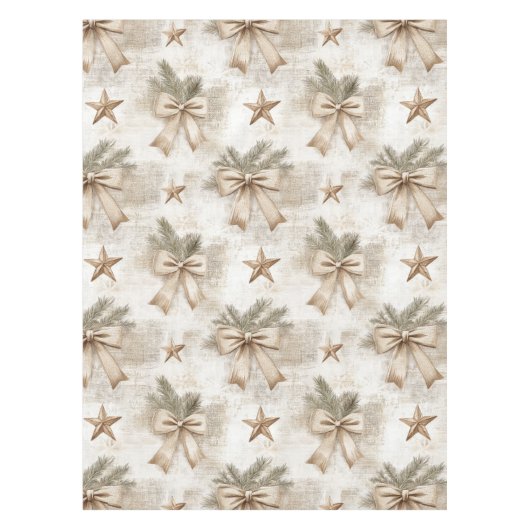 素朴クリスマス テーブルクロス (正面)