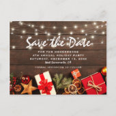 素朴クリスマス・ホリデー・パーティー 案内ポストカード (正面)