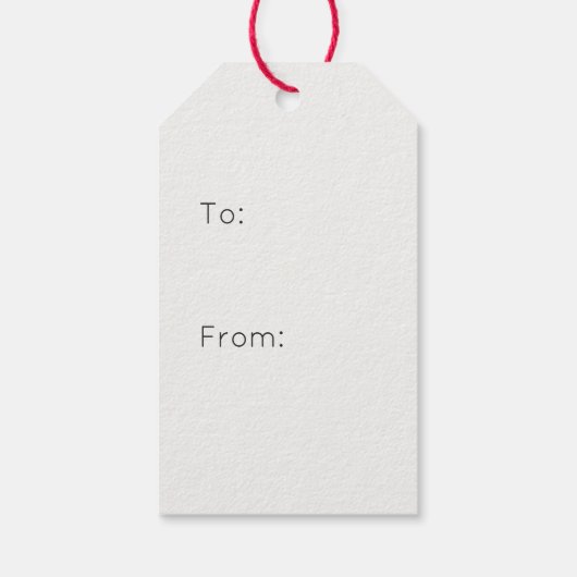 素朴クリスマスCookieトレイギフトラベル ギフトタグ (裏面)