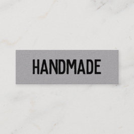 素朴グモダンレークラフト手作りギフト販売業者 スキニー名刺