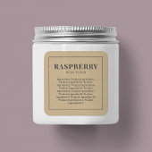 素朴グレー縁どの原料クラフト スクエアシール