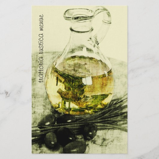 素朴ケータリングサービスのプロモーションカード チラシ (正面)