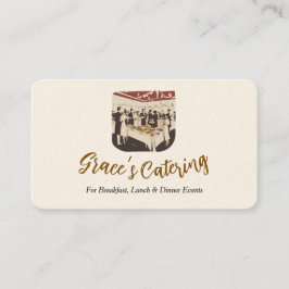 素朴ケータリング名刺 名刺