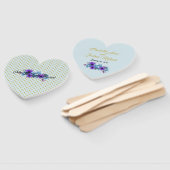 素朴コテージバラ結婚ズスイートセレモニーパーティー ハンドファン (組立なし)