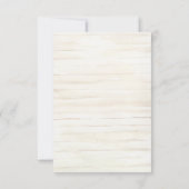 素朴コテージフラワーガーデン結婚ズ 出欠カード (裏面)