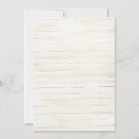 素朴コテージ庭園の結婚式日付の保存 招待状 (裏面)