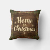 素朴コテージ装飾用クッション | 居心地の良い クッション (裏面)