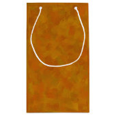 素朴コンテンポラリーモダン抽象芸術 スモールペーパーバッグ (裏面)