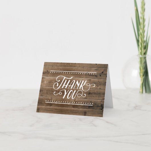 素朴サンキューカード サンキューカード (正面)