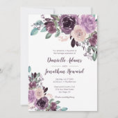 素朴サングリアフローラ結婚ズ | 招待状 (正面)