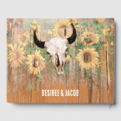 素朴サンフラワーズウェスタンフローラブルスカル ゲストブック (裏面)