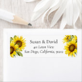 素朴サンフラワーズファーム住所 シール (インサイチュ)