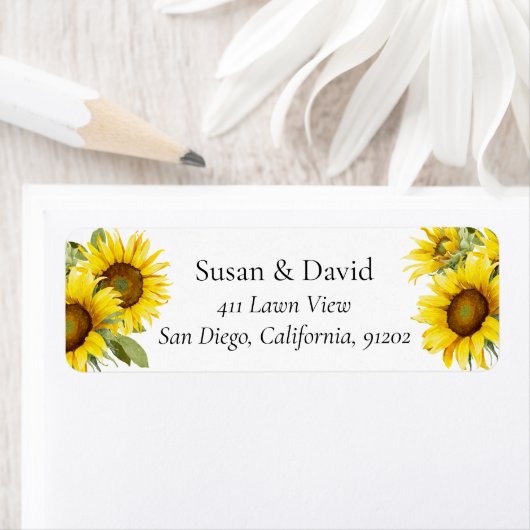 素朴サンフラワーズファーム住所 シール (インサイチュ)