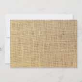 素朴サンフラワーズ素朴メイソンジャーブライダルシャワー 招待状 (裏面)