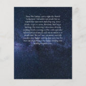 素朴サンフラワーユーカリ結婚グリーンリーのInv. チラシ (裏面)