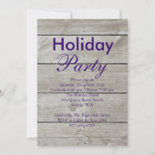 素朴シャンパンを飲む時間企業の招待状 招待状 (裏面)