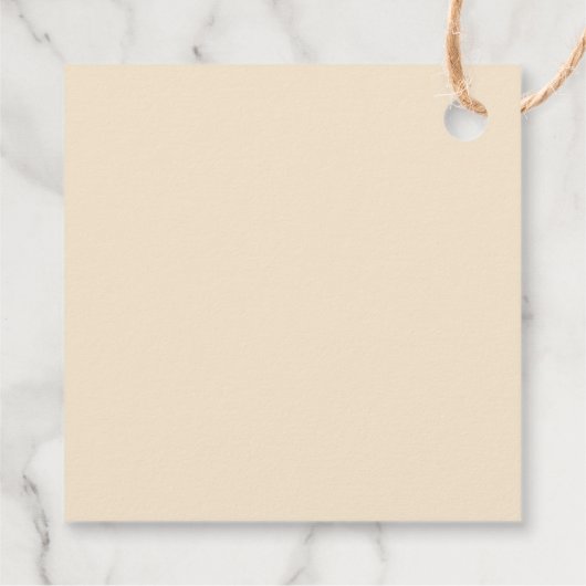 素朴シャンパンフローラフレームありがとう フェイバータグ (裏面)