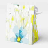 素朴シンプルブルーイエローポピーの水色 フェイバーボックス (裏面サイド)