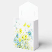 素朴シンプルブルーイエローポピーの水色 フェイバーボックス (オープン)