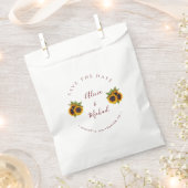 素朴シンプルモダン結婚の救日花 フェイバーバッグ (クリップ留めされた状態)