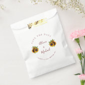 素朴シンプルモダン結婚の救日花 フェイバーバッグ (封をした状態)