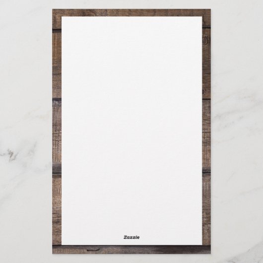 素朴シンプルScript Monogramカスタム 便箋 (裏面)