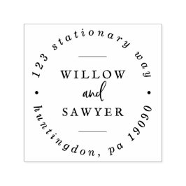 素朴スクリプ結婚トの循環アドレス セルフインキングスタンプ