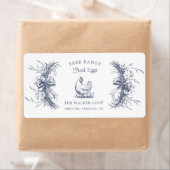 素朴スケッチファームハウス卵カートンラベル ラベル (インサイチュ)