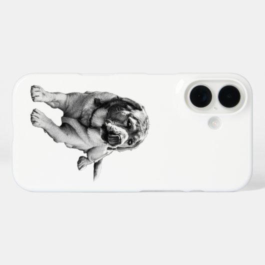 素朴スマイル Case-Mate iPhoneケース (裏面 (横))