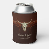 素朴ズ結婚ブラウン西ブルスカルカントリー 缶クーラー (缶裏面)