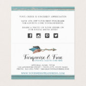 素朴ターコイズウッド&フェザーアローサンキュー (内部フラット)