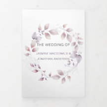 素朴ダスティパープルメイブピンクフローラ結婚ズ