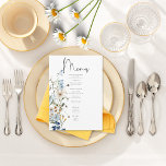 素朴ダスティブルーワイルドフラワー&デイジーズ結婚 メニュー<br><div class="desc">時代を超越した美しいが自然の繊細な優雅さを満結婚たす、我々の素朴なメニューで素朴な優雅さの典型を発見。自然のままの白い背景には、手の水の色の花束が現れ色彩の鮮やか、白いデイジーとバラの純度と一緒に、ほこりっぽい青と柔らかい黄色の野生の花の調和のとれたブレンドを示す。太陽もしに照らされた牧草地から真っ直ぐに引っ張られたように、この招待は損なわれない美しいと怒りのない愛の本質を捉える。柔らかい色合いと野花の花束の複雑なディテールは、魅惑的なほ結婚ど自然な香りのためのステージを設定した。招待状の暖かさを体現する招待スイートを使用して、あなたの愛の物語の魅力で共有にあなたのゲストをつながり。私たちのデザインを選んで、あなたの旅の誠意を伝え、愛する人を招いて、風景そのものと同じくらい時間のない愛の花を目撃する。このカードは、Simply Farmhouse Pressによって作素朴成されたダスティブルーワイルドフラワー結婚&デイジーのスイートコレクションの一部である。</div>