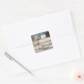 素朴チフランスのーズ選択 スクエアシール (封筒)