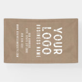 素朴チャームクラフト紙事業 横断幕 (横)