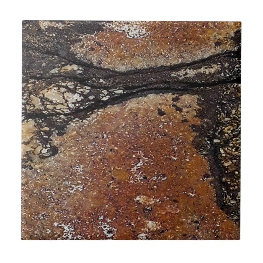 素朴チャーム抽象芸術プリント タイル (正面)