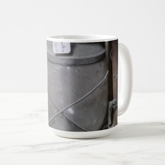 素朴チャーム:ヴィンテージDietz Lantern Collectable コーヒーマグカップ (正面右)