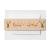 素朴チャーム 招待状ベリーバンド (正面例)