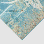 素朴ティール（緑がかった色）ブルーテクスウエスタンブルカウズスカル 薄葉紙 (詳細)