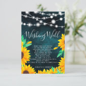 素朴ティール(緑がかった色)弦は陽花を元気に点灯 エンクロージャーカード (スタンド正面)