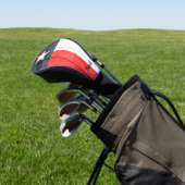 素朴テキサス州パーソナライズされた国旗 ゴルフヘッドカバー (インサイチュ)